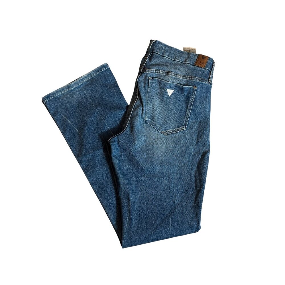 Guess Y2k Jeans Tailored Mini Boot Women's Size 32